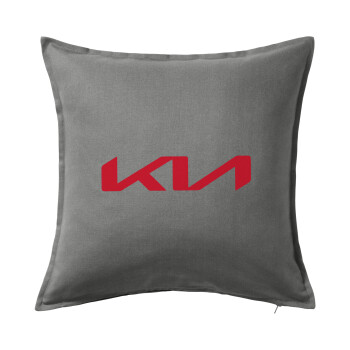 KIA, Sofa cushion Grey 50x50cm includes filling