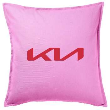 KIA, Sofa cushion Pink 50x50cm includes filling