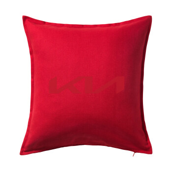 KIA, Sofa cushion RED 50x50cm includes filling