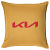 Sofa cushion YELLOW 50x50cm includes filling