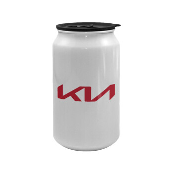 KIA, Κούπα ταξιδιού μεταλλική με καπάκι (tin-can) 500ml