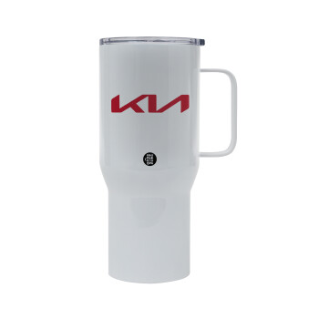 KIA, Mega Stainless steel Tumbler with lid, double wall 750L