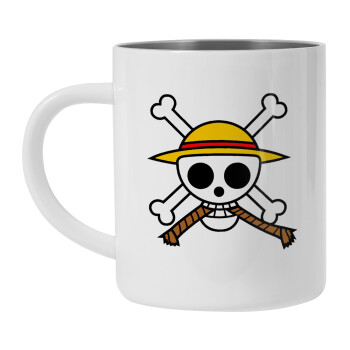 Onepiece skull, Mug Stainless steel double wall 450ml