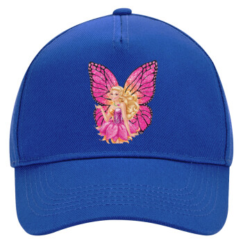 A fairy Barbie, Ultimate Adult Hat BLUE, (100% COTTON DRILL, ADULT, UNISEX, ONE SIZE)