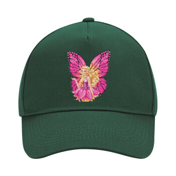 A fairy Barbie, Adult Ultimate Hat GREEN, (100% COTTON DRILL, ADULT, UNISEX, ONE SIZE)