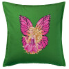 Sofa cushion Green 50x50cm includes filling