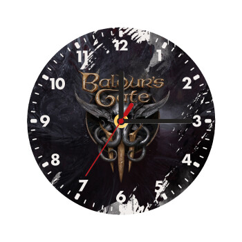 Baldur's Gate, Wooden wall clock (20cm)