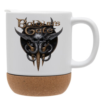 Baldur's Gate, Ceramic coffee mug Cork (MAT), 330ml (1pcs)