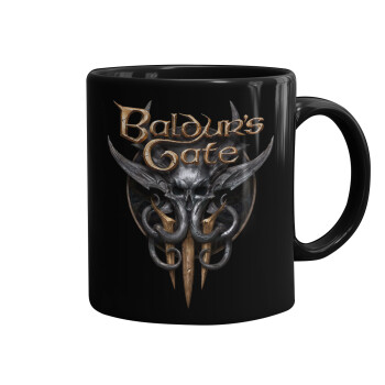 Baldur's Gate, Mug black, ceramic, 330ml