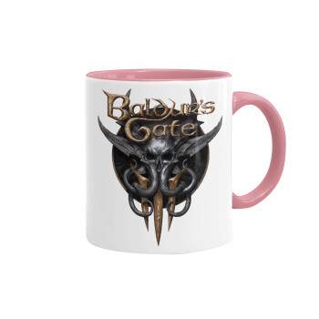 Baldur's Gate, Mug colored pink, ceramic, 330ml