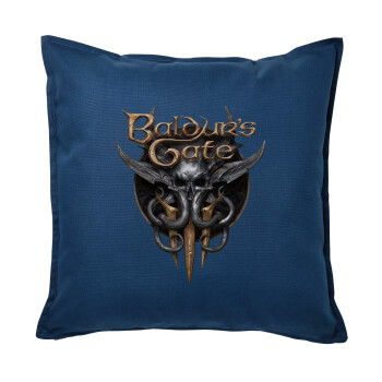 Baldur's Gate, Sofa cushion Blue 50x50cm includes filling