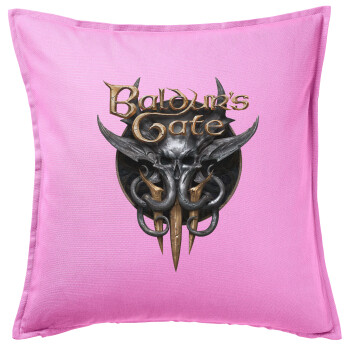Baldur's Gate, Sofa cushion Pink 50x50cm includes filling