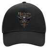 Adult Ultimate Hat BLACK, (100% COTTON DRILL, ADULT, UNISEX, ONE SIZE)