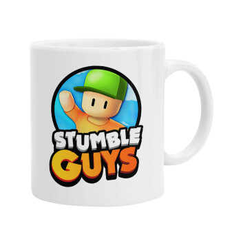 Stumble Guys, Ceramic coffee mug, 330ml (1pcs)