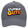 Ultimate Adult Hat Grey, (100% COTTON DRILL, ADULT, UNISEX, ONE SIZE)