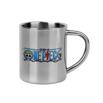Onepiece logo, Mug Stainless steel double wall 300ml