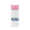 Pink stainless steel thermal flask, 320ml