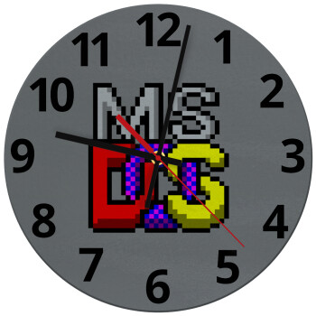 MsDos, Ρολόι τοίχου γυάλινο (30cm)