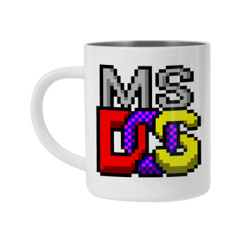 MsDos, Mug Stainless steel double wall 450ml