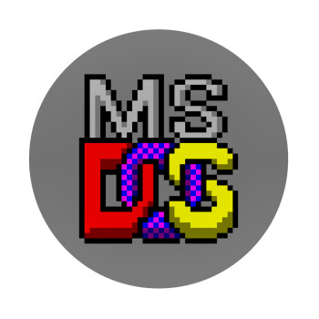 MsDos, Mousepad Round 20cm