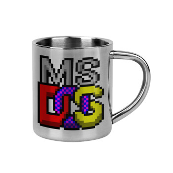 MsDos, Mug Stainless steel double wall 300ml