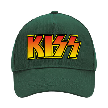 KISS, Adult Ultimate Hat GREEN, (100% COTTON DRILL, ADULT, UNISEX, ONE SIZE)