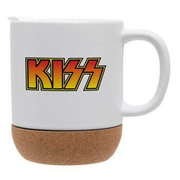 KISS, Ceramic coffee mug Cork (MAT), 330ml (1pcs)