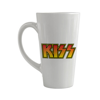 KISS, Κούπα κωνική Latte Μεγάλη, κεραμική, 450ml