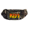 Unisex waist bag (banana) in Jungle camouflage color with 2 pockets