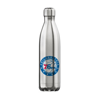 Philadelphia 76ers, Μεταλλικό παγούρι θερμός Inox (Stainless steel), διπλού τοιχώματος, 750ml