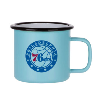 Philadelphia 76ers, Κούπα Μεταλλική εμαγιέ ΜΑΤ σιέλ 360ml