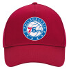 Adult Ultimate Hat RED, (100% COTTON DRILL, ADULT, UNISEX, ONE SIZE)