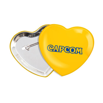 Capcom, Κονκάρδα παραμάνα καρδιά (57x52mm)