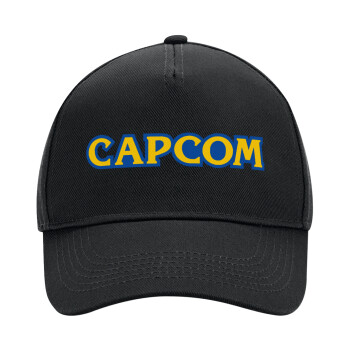 Capcom, Καπέλο Ενηλίκων Ultimate ΜΑΥΡΟ, (100% ΒΑΜΒΑΚΕΡΟ DRILL, ΕΝΗΛΙΚΩΝ, UNISEX, ONE SIZE)