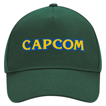 Capcom, Adult Ultimate Hat GREEN, (100% COTTON DRILL, ADULT, UNISEX, ONE SIZE)