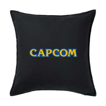 Capcom, Sofa cushion black 50x50cm includes filling