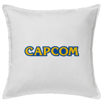 Capcom, Sofa cushion White 50x50cm includes filling