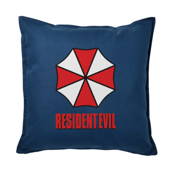 Resident Evil, Sofa cushion Blue 50x50cm includes filling