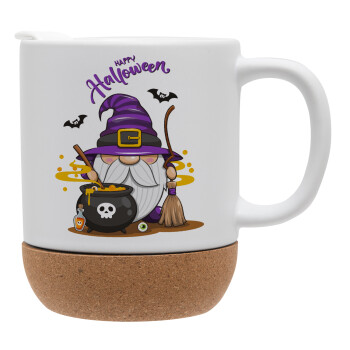 Happy Halloween (Χαλοουίν), Ceramic coffee mug Cork (MAT), 330ml (1pcs)