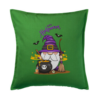 Happy Halloween (Χαλοουίν), Sofa cushion Green 50x50cm includes filling