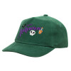 Children's Baseball Cap, 100% Cotton Drill, GREEN (COTTON, CHILDREN'S, ONE SIZE)