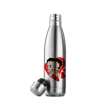 Betty Boop, Inox (Stainless steel) double-walled metal mug, 500ml