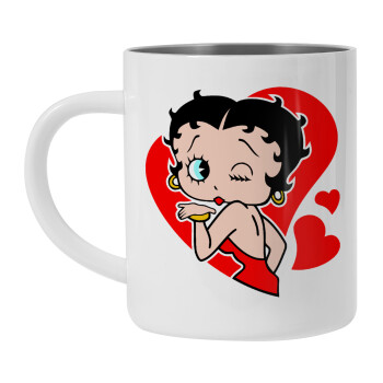 Betty Boop, Mug Stainless steel double wall 450ml