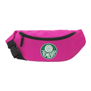 Palmeiras, Unisex waist bag (banana) in PINK color with 2 pockets