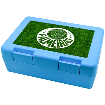 Palmeiras, Children's cookie container LIGHT BLUE 185x128x65mm (BPA free plastic)