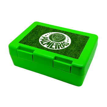 Palmeiras, Children's cookie container GREEN 185x128x65mm (BPA free plastic)