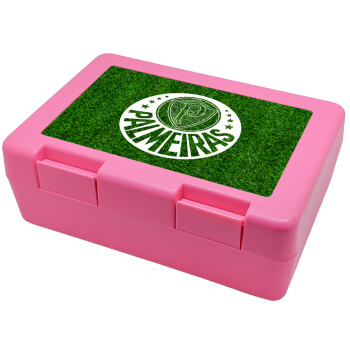 Palmeiras, Children's cookie container PINK 185x128x65mm (BPA free plastic)