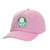 Casual children's baseball cap, 100% Cotton Twill, PINK (COTTON, CHILDREN'S, ONE SIZE)