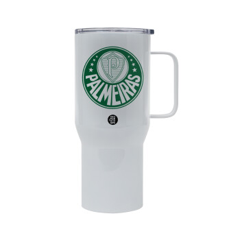 Palmeiras, Mega Stainless steel Tumbler with lid, double wall 750L