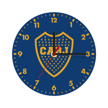 Club Atlético Boca Juniors, Wooden wall clock (20cm)